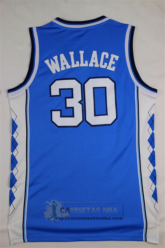 Camiseta NCAA Universidad de Carolina del Norte Wallace Azul